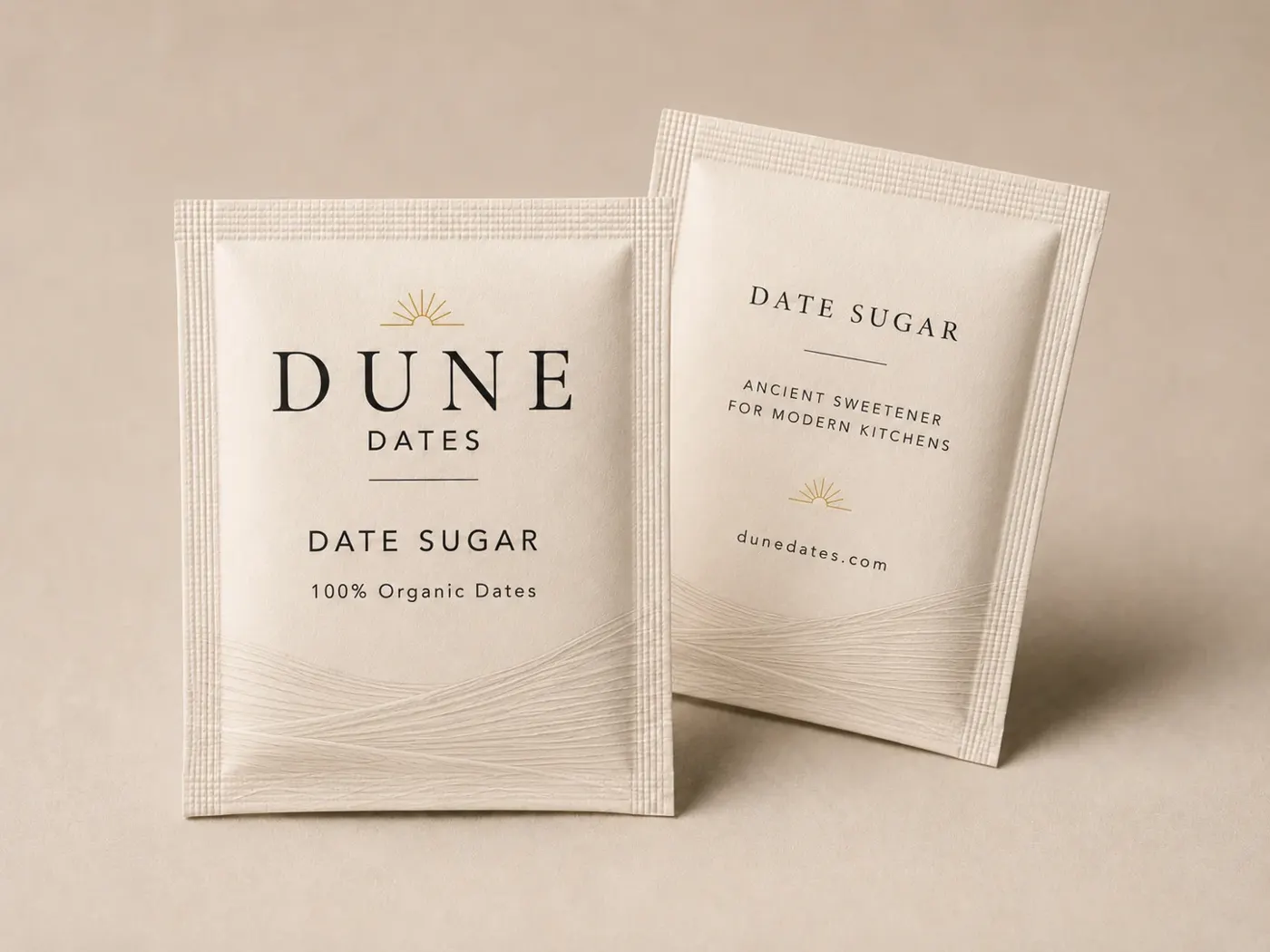 Dune Dates date sugar packets